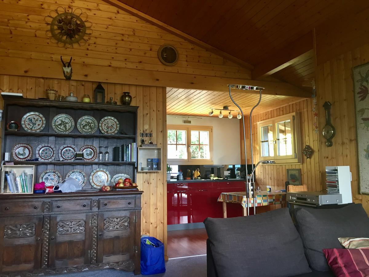 Ferienwohnung Im Chalet Firn - Og Burchen Ngoại thất bức ảnh