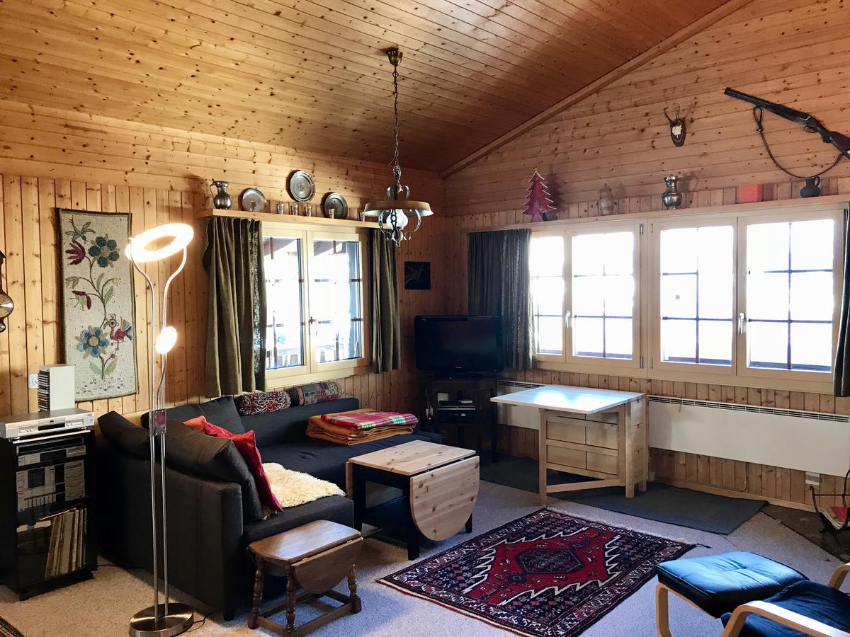 Ferienwohnung Im Chalet Firn - Og Burchen Ngoại thất bức ảnh